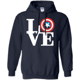 Sweatshirts Navy / Small Captain's Love Pullover Hoodie