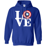 Sweatshirts Royal / Small Captain's Love Pullover Hoodie