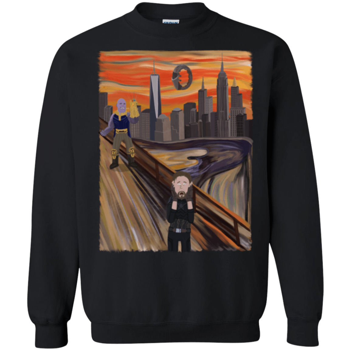 Sweatshirts Black / S Captain Scream Crewneck Sweatshirt