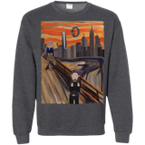 Sweatshirts Dark Heather / S Captain Scream Crewneck Sweatshirt