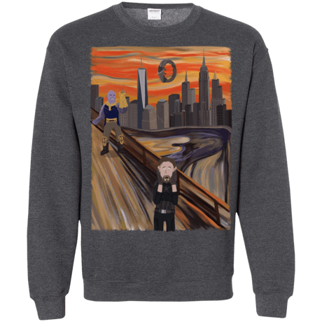 Sweatshirts Dark Heather / S Captain Scream Crewneck Sweatshirt