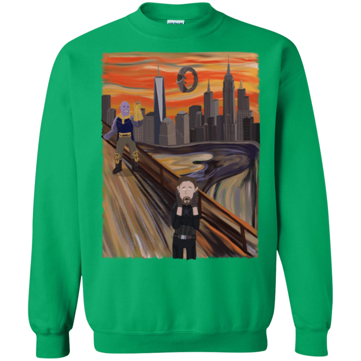 Captain Scream Crewneck Sweatshirt
