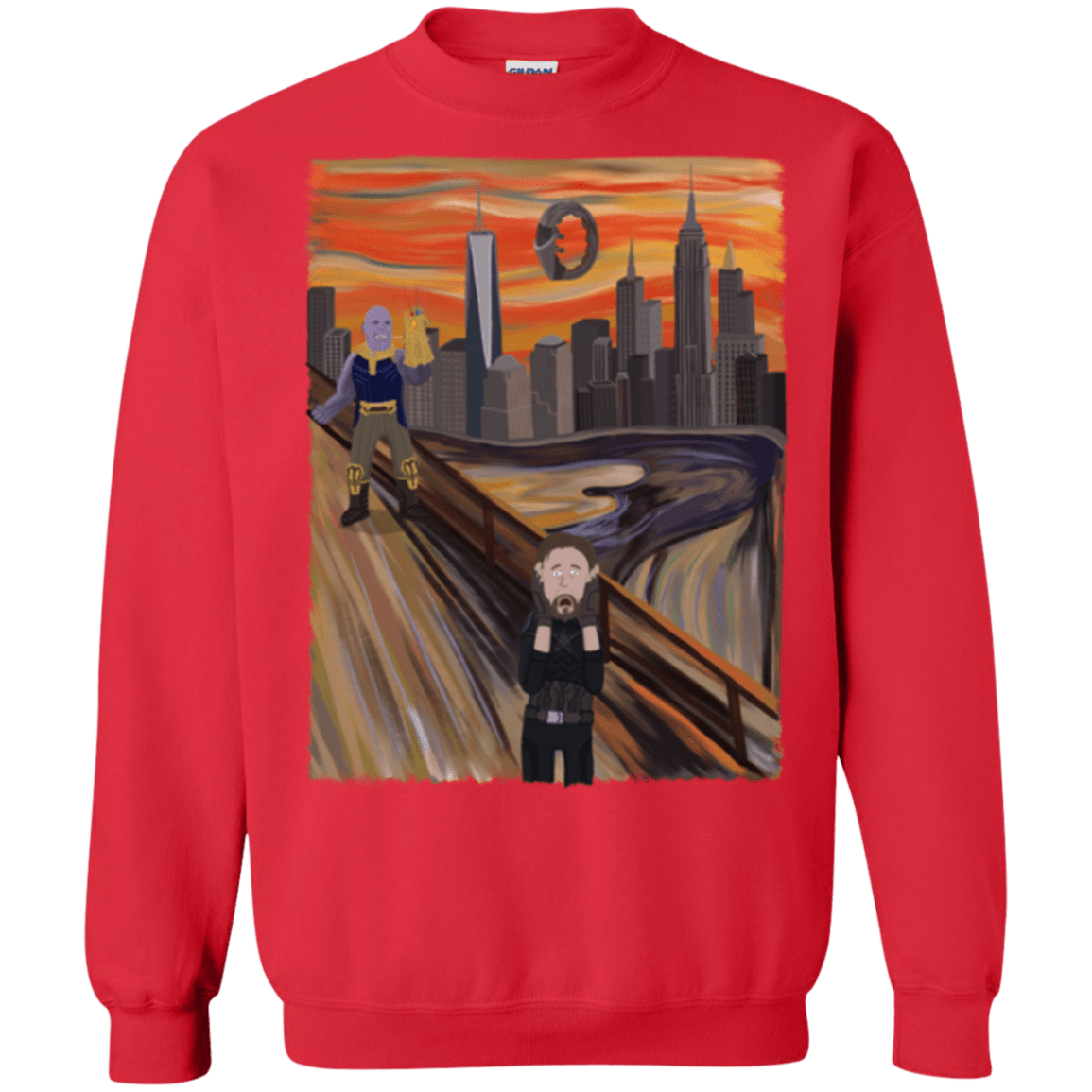 Sweatshirts Red / S Captain Scream Crewneck Sweatshirt
