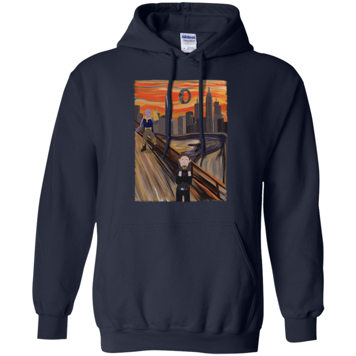 Sweatshirts Navy / S Captain Scream Pullover Hoodie