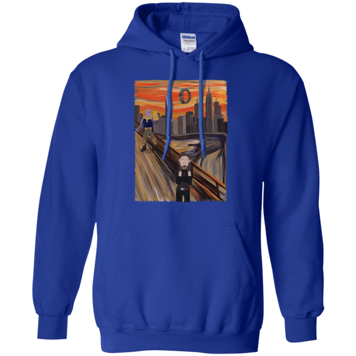 Sweatshirts Royal / S Captain Scream Pullover Hoodie