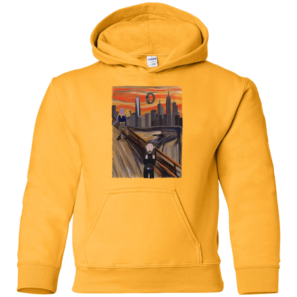 Sweatshirts Gold / YS Captain Scream Youth Hoodie