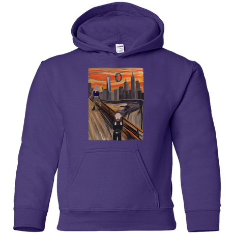 Sweatshirts Purple / YS Captain Scream Youth Hoodie