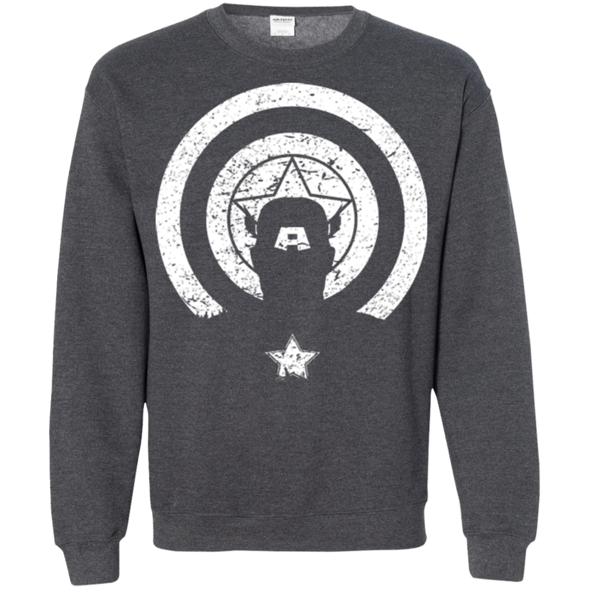 Sweatshirts Dark Heather / Small Captain Shadow Crewneck Sweatshirt