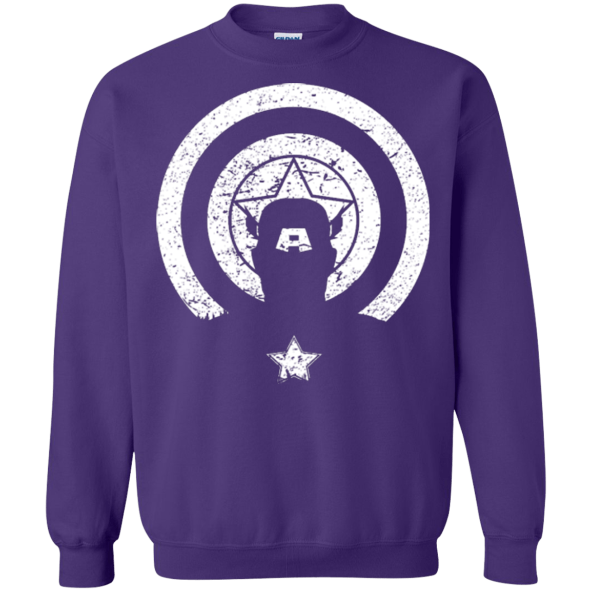 Sweatshirts Purple / Small Captain Shadow Crewneck Sweatshirt