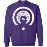 Sweatshirts Purple / Small Captain Shadow Crewneck Sweatshirt