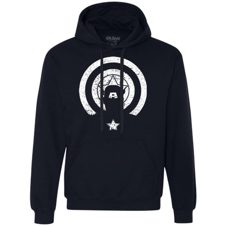 Sweatshirts Navy / Small Captain Shadow Premium Fleece Hoodie