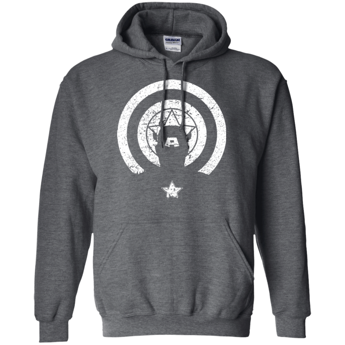 Sweatshirts Dark Heather / Small Captain Shadow Pullover Hoodie