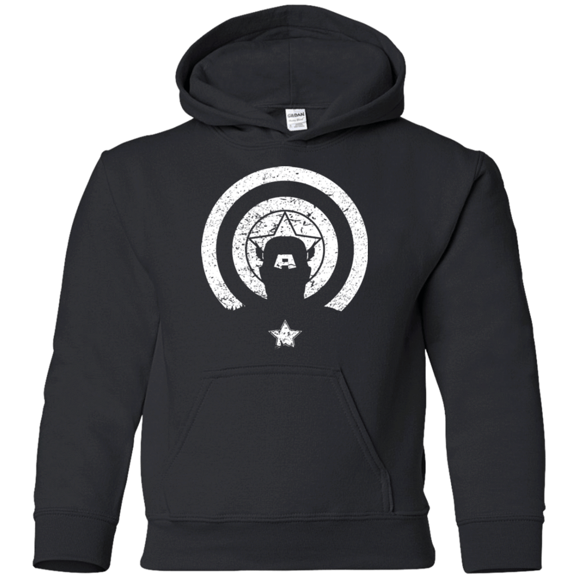 Sweatshirts Black / YS Captain Shadow Youth Hoodie