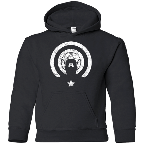 Sweatshirts Black / YS Captain Shadow Youth Hoodie