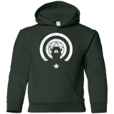 Sweatshirts Forest Green / YS Captain Shadow Youth Hoodie
