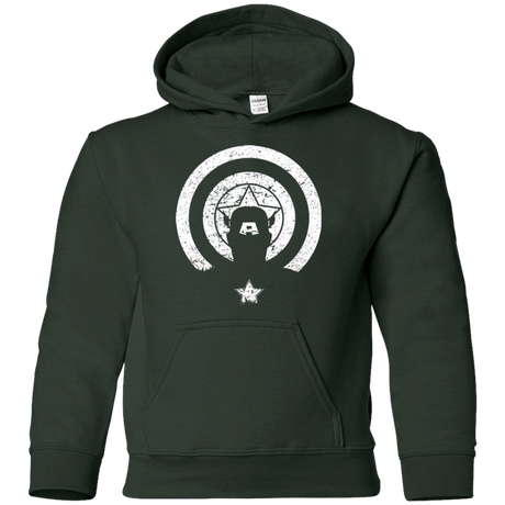 Sweatshirts Forest Green / YS Captain Shadow Youth Hoodie