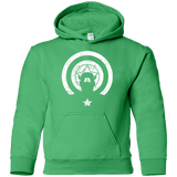 Sweatshirts Irish Green / YS Captain Shadow Youth Hoodie