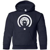 Sweatshirts Navy / YS Captain Shadow Youth Hoodie