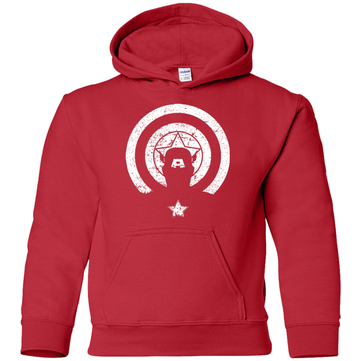 Sweatshirts Red / YS Captain Shadow Youth Hoodie