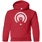 Sweatshirts Red / YS Captain Shadow Youth Hoodie
