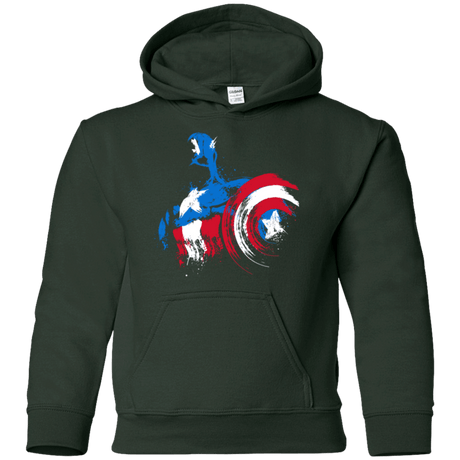 Sweatshirts Forest Green / YS Captain Youth Hoodie