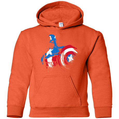 Sweatshirts Orange / YS Captain Youth Hoodie