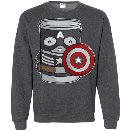 Sweatshirts Dark Heather / Small CapTin America Crewneck Sweatshirt