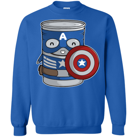 Sweatshirts Royal / Small CapTin America Crewneck Sweatshirt
