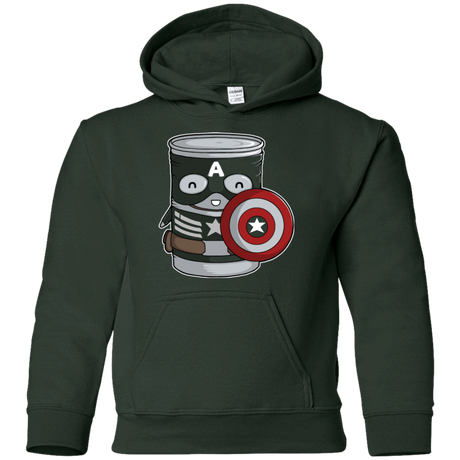 Sweatshirts Forest Green / YS CapTin America Youth Hoodie