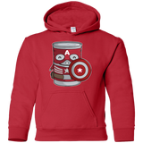 Sweatshirts Red / YS CapTin America Youth Hoodie