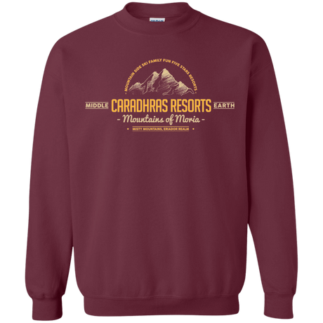 Sweatshirts Maroon / Small Caradhras Resorts Crewneck Sweatshirt