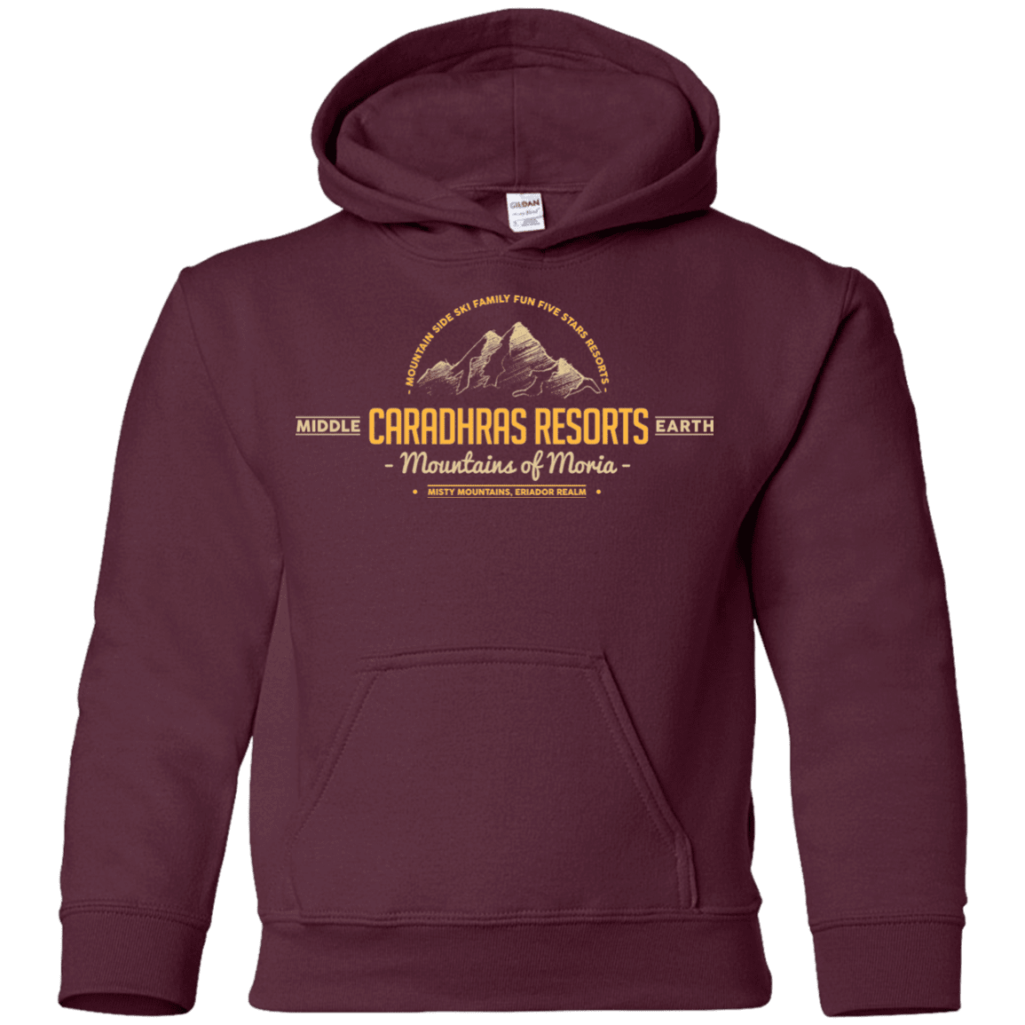 Sweatshirts Maroon / YS Caradhras Resorts Youth Hoodie