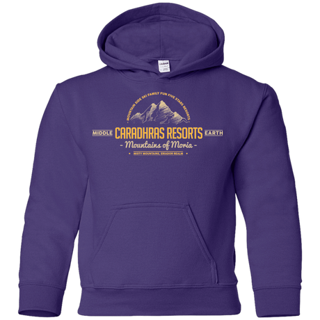 Sweatshirts Purple / YS Caradhras Resorts Youth Hoodie