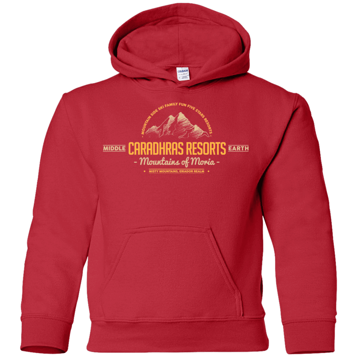 Sweatshirts Red / YS Caradhras Resorts Youth Hoodie