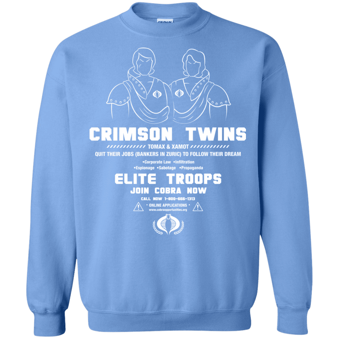 Sweatshirts Carolina Blue / S Career Opportunities Crewneck Sweatshirt