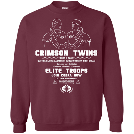 Sweatshirts Maroon / S Career Opportunities Crewneck Sweatshirt