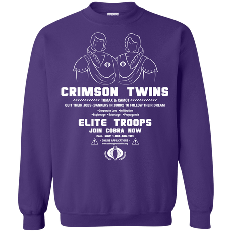 Sweatshirts Purple / S Career Opportunities Crewneck Sweatshirt