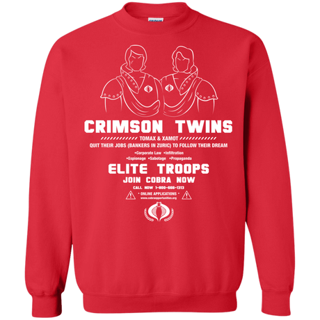 Sweatshirts Red / S Career Opportunities Crewneck Sweatshirt