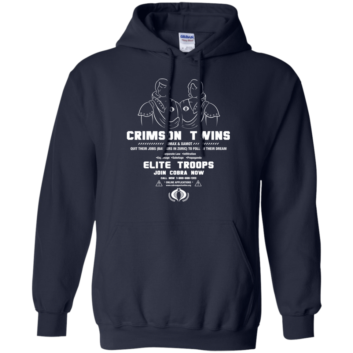 Sweatshirts Navy / S Career Opportunities Pullover Hoodie