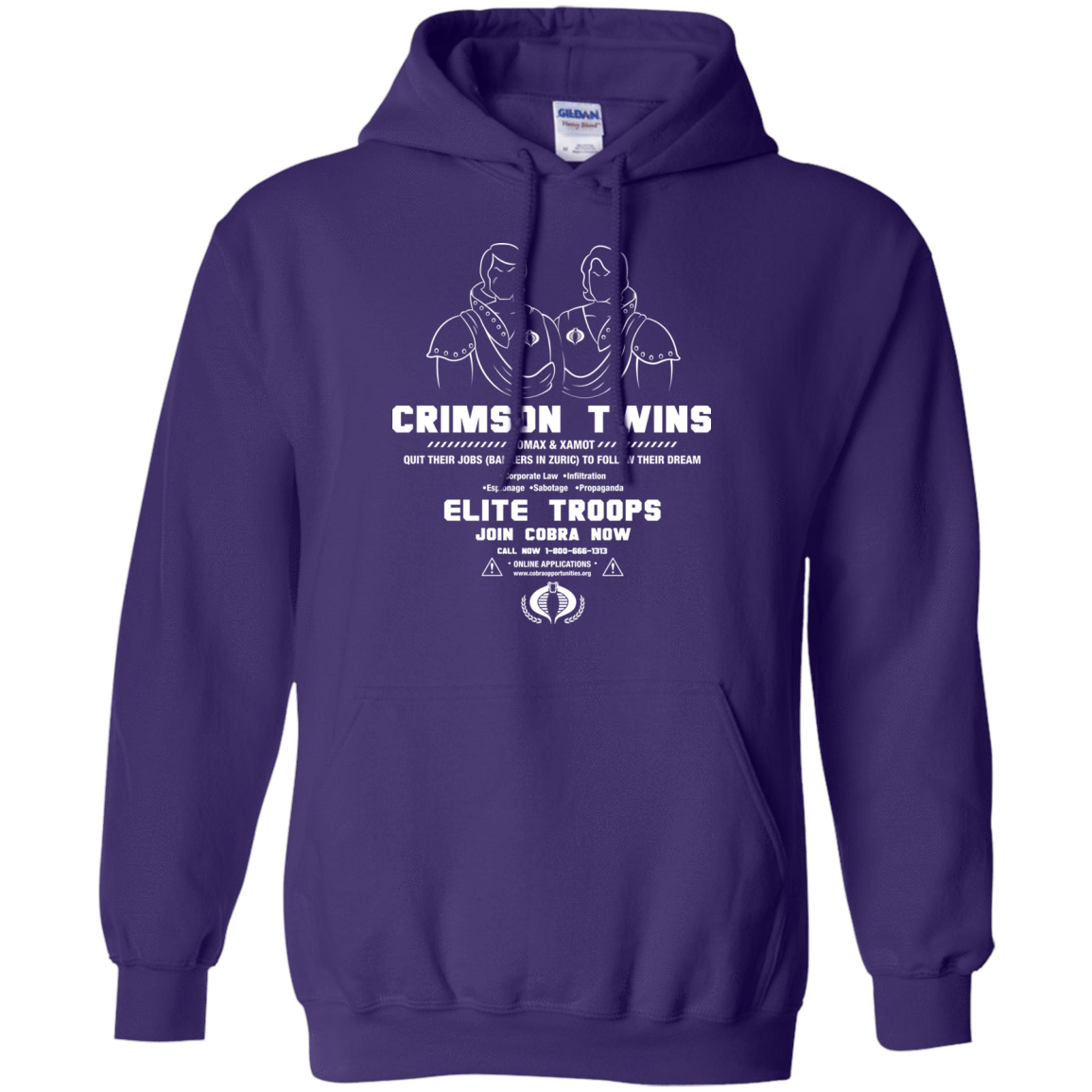 Sweatshirts Purple / S Career Opportunities Pullover Hoodie