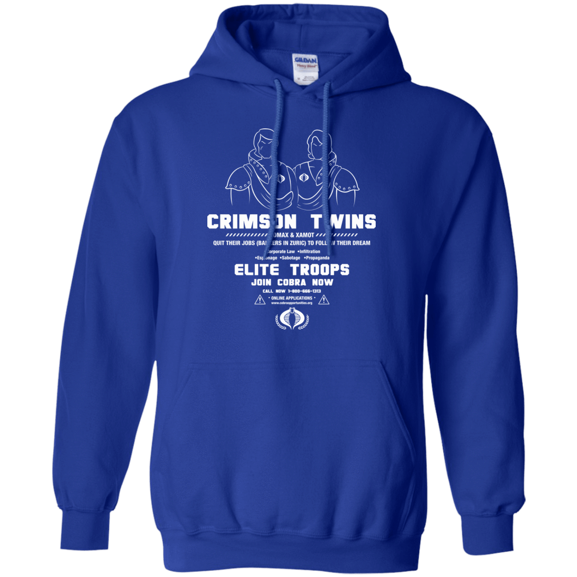 Sweatshirts Royal / S Career Opportunities Pullover Hoodie