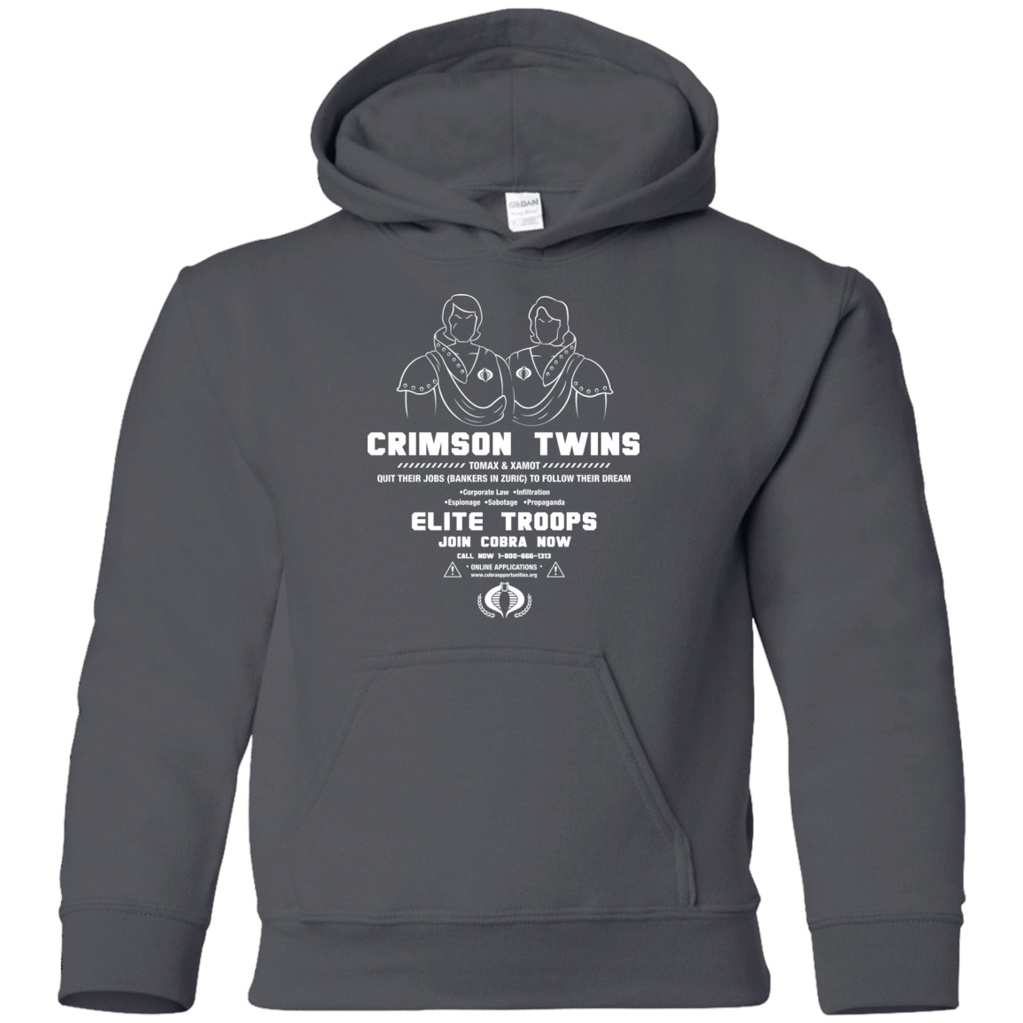 Sweatshirts Charcoal / YS Career Opportunities Youth Hoodie