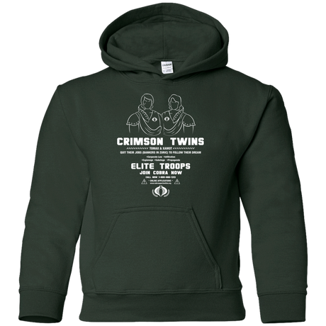 Sweatshirts Forest Green / YS Career Opportunities Youth Hoodie