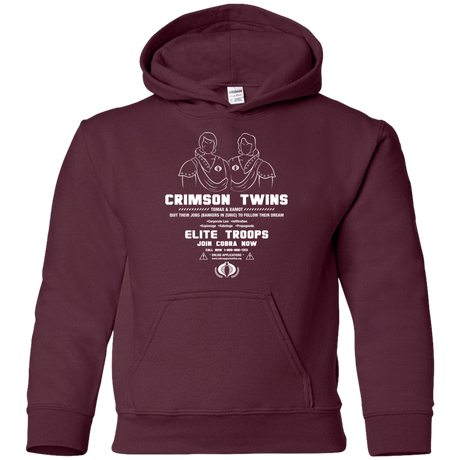 Sweatshirts Maroon / YS Career Opportunities Youth Hoodie