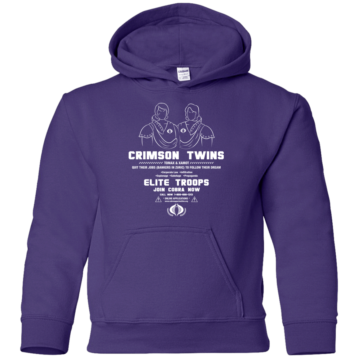 Sweatshirts Purple / YS Career Opportunities Youth Hoodie