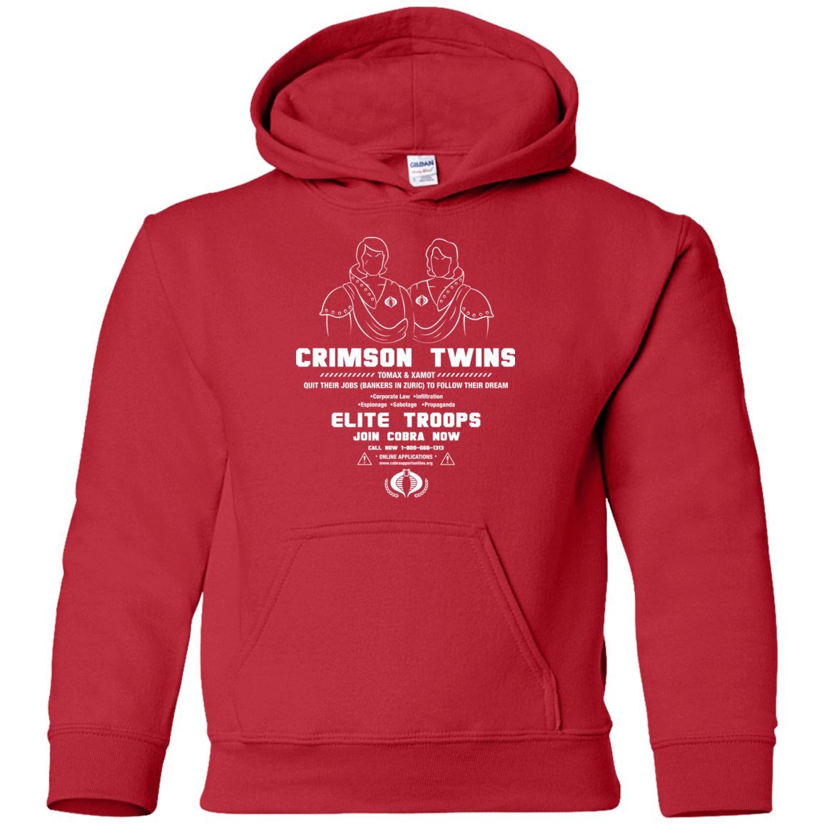 Sweatshirts Red / YS Career Opportunities Youth Hoodie
