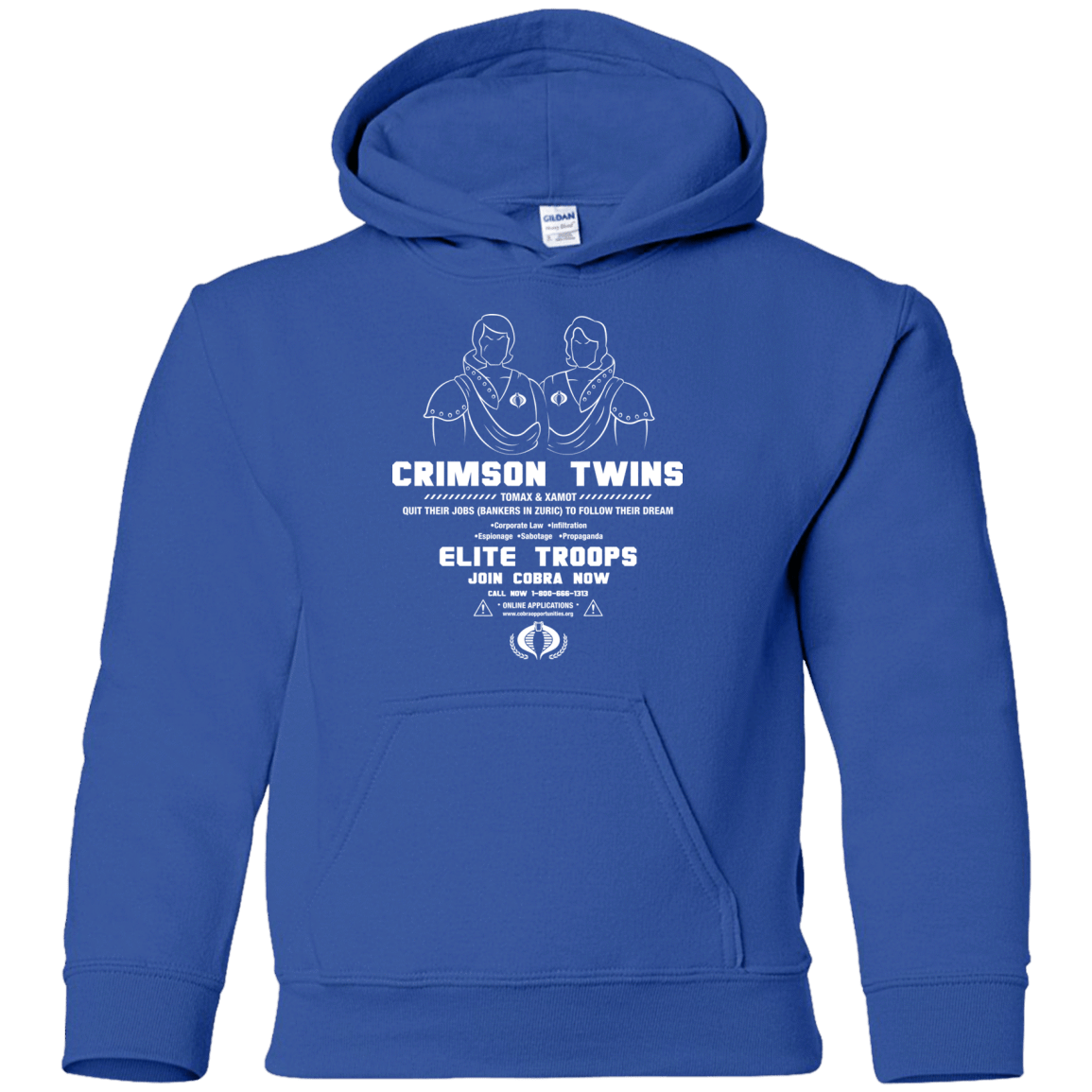Sweatshirts Royal / YS Career Opportunities Youth Hoodie