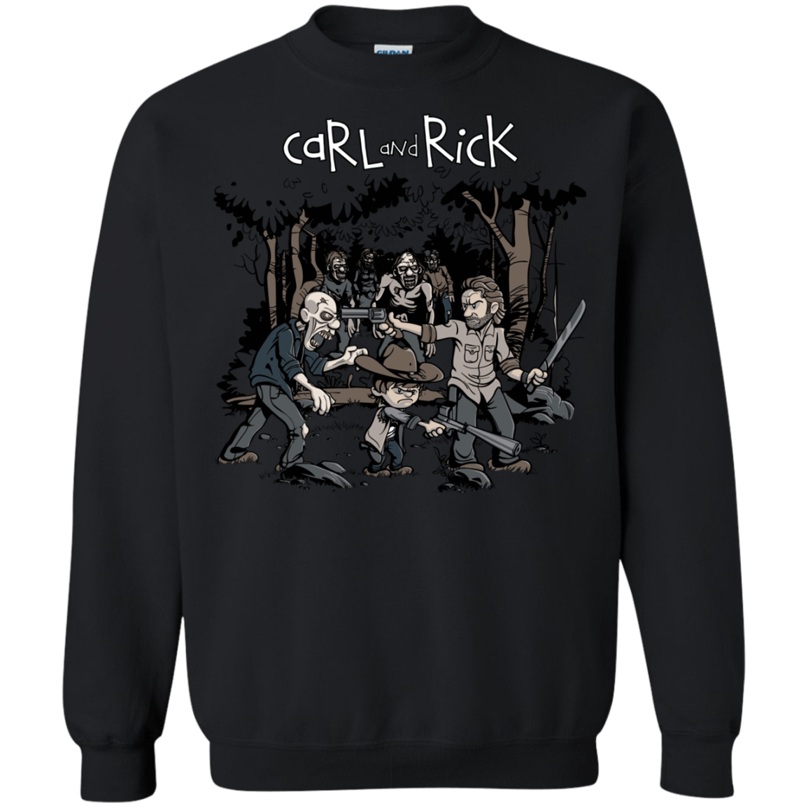 Sweatshirts Black / Small Carl & Rick Crewneck Sweatshirt