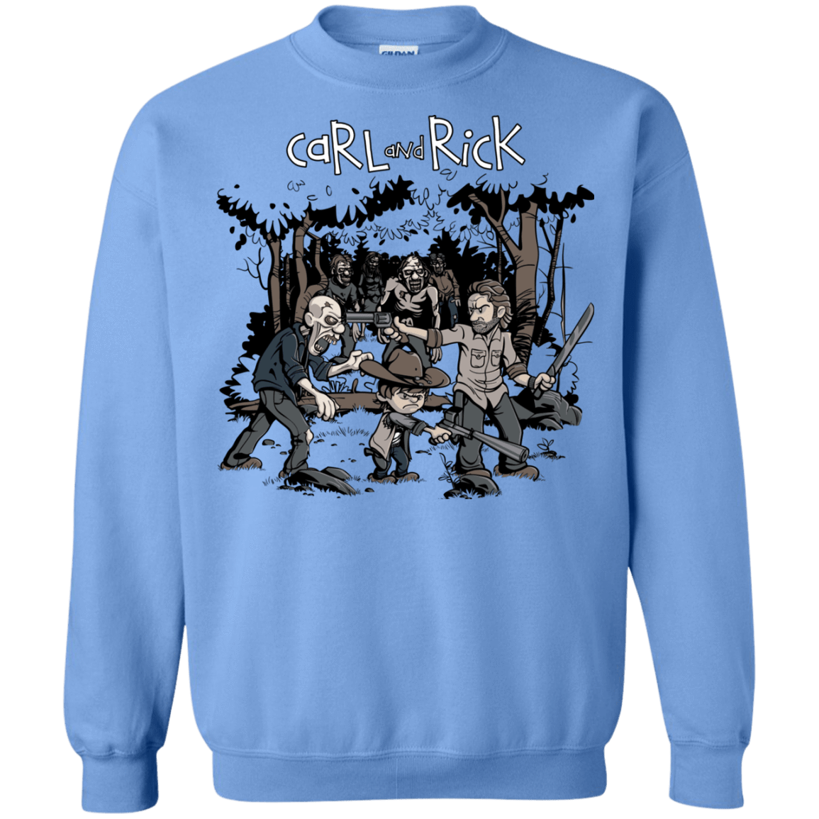 Sweatshirts Carolina Blue / Small Carl & Rick Crewneck Sweatshirt