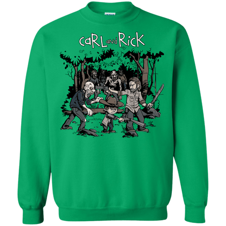 Sweatshirts Irish Green / Small Carl & Rick Crewneck Sweatshirt